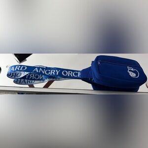Blue Angry Orchard Crossbody Bag